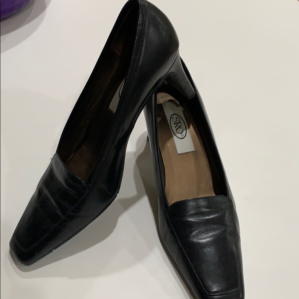SRO Black Heels Shoes
